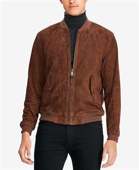 macy's bomber jacket|ralph lauren bomber jacket macy's.